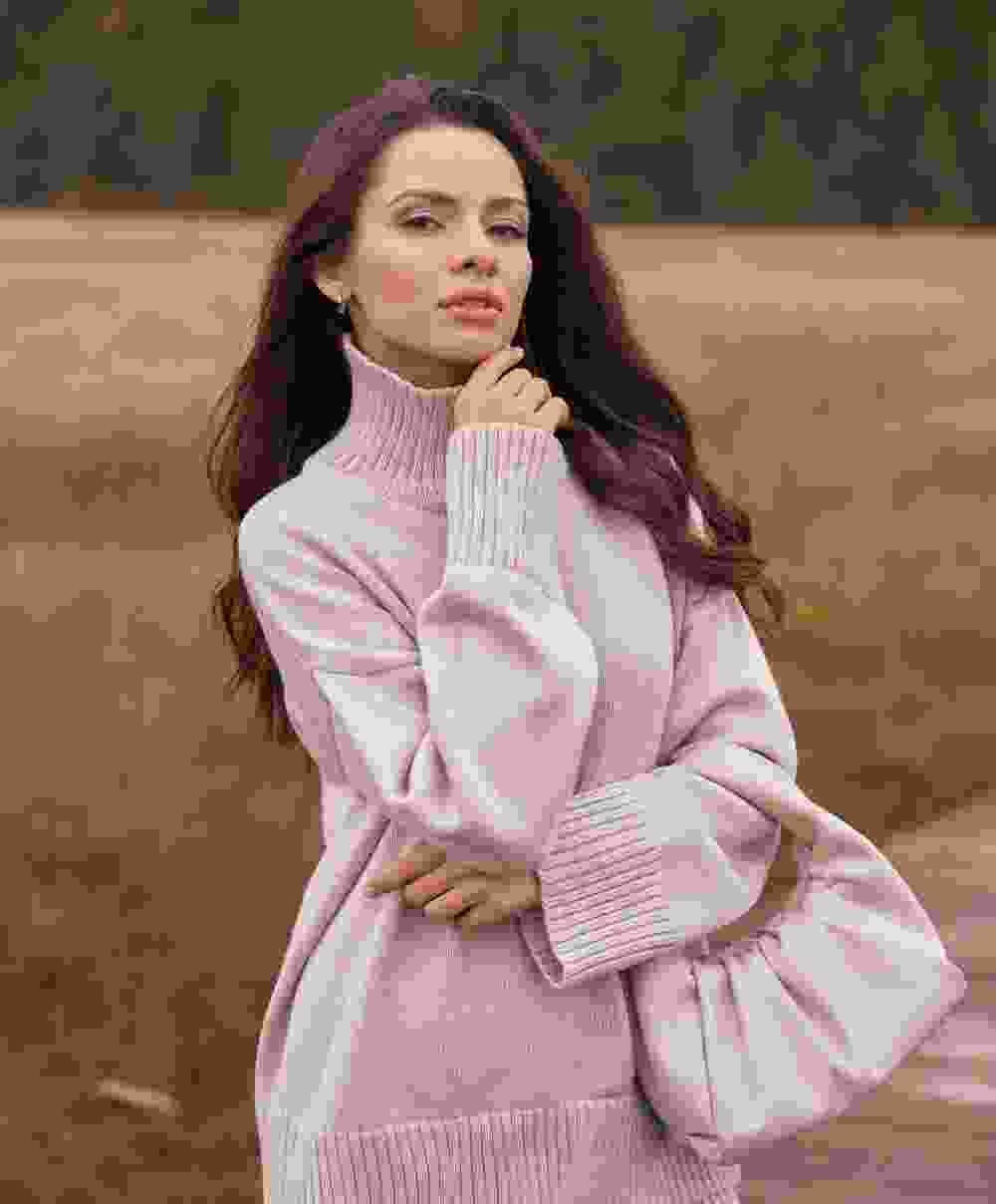 Knitted Pattern Sweater